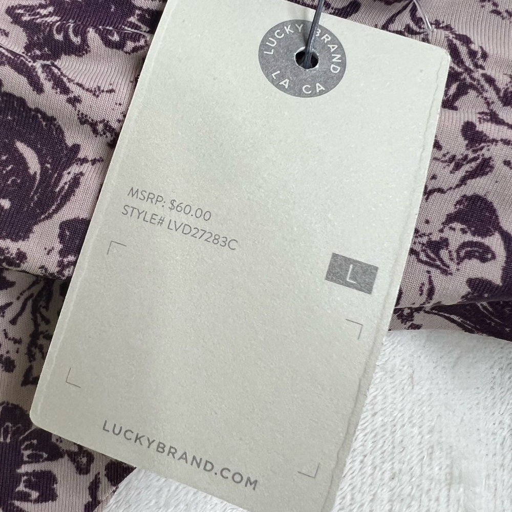 NWT Lucky Brand Size Small, Large and Extra Large 5 Pack Tagless Thongs - Picture 5 of 7